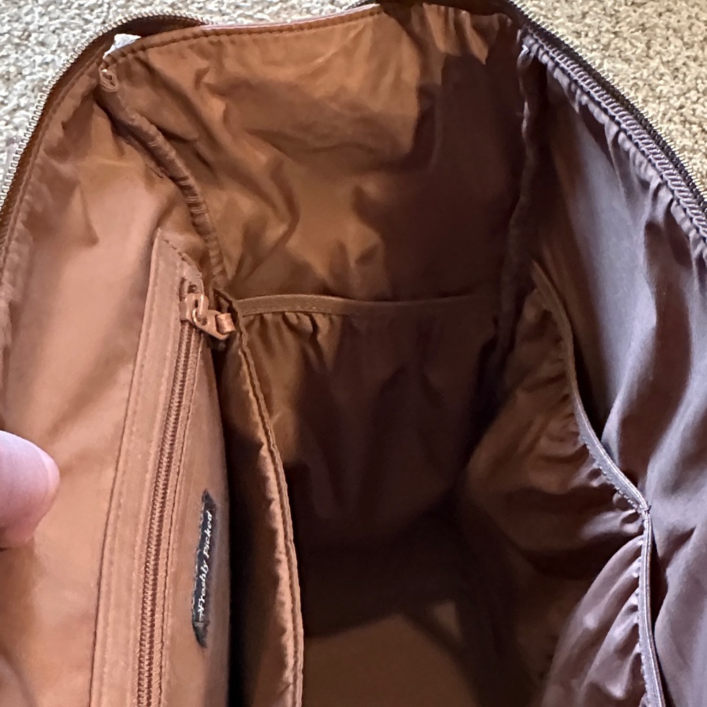 Freshly Picked Brown Leather Baby Bag - Picture 11 of 13